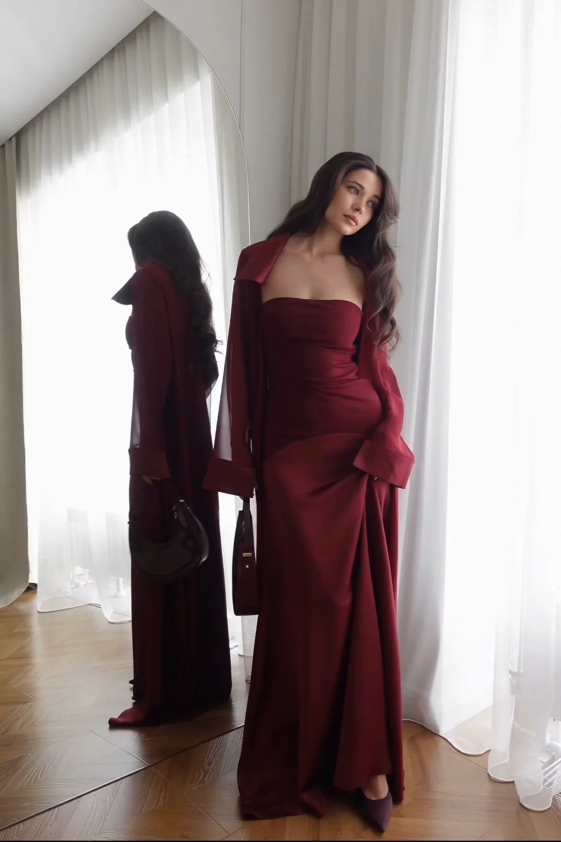 Amira Jacket & Dress Set in Naia™ Satin - Image 14