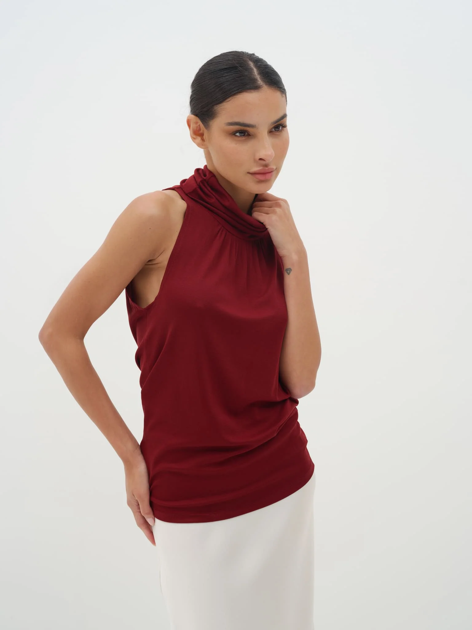 Arla Open-Back Halter Top - Image 10