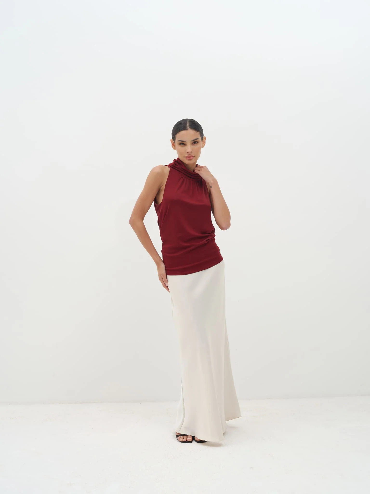 Arla Open-Back Halter Top - Image 6