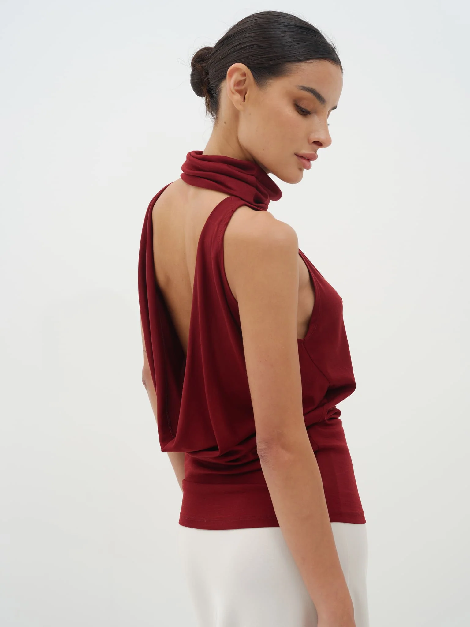 Arla Open-Back Halter Top - Image 8