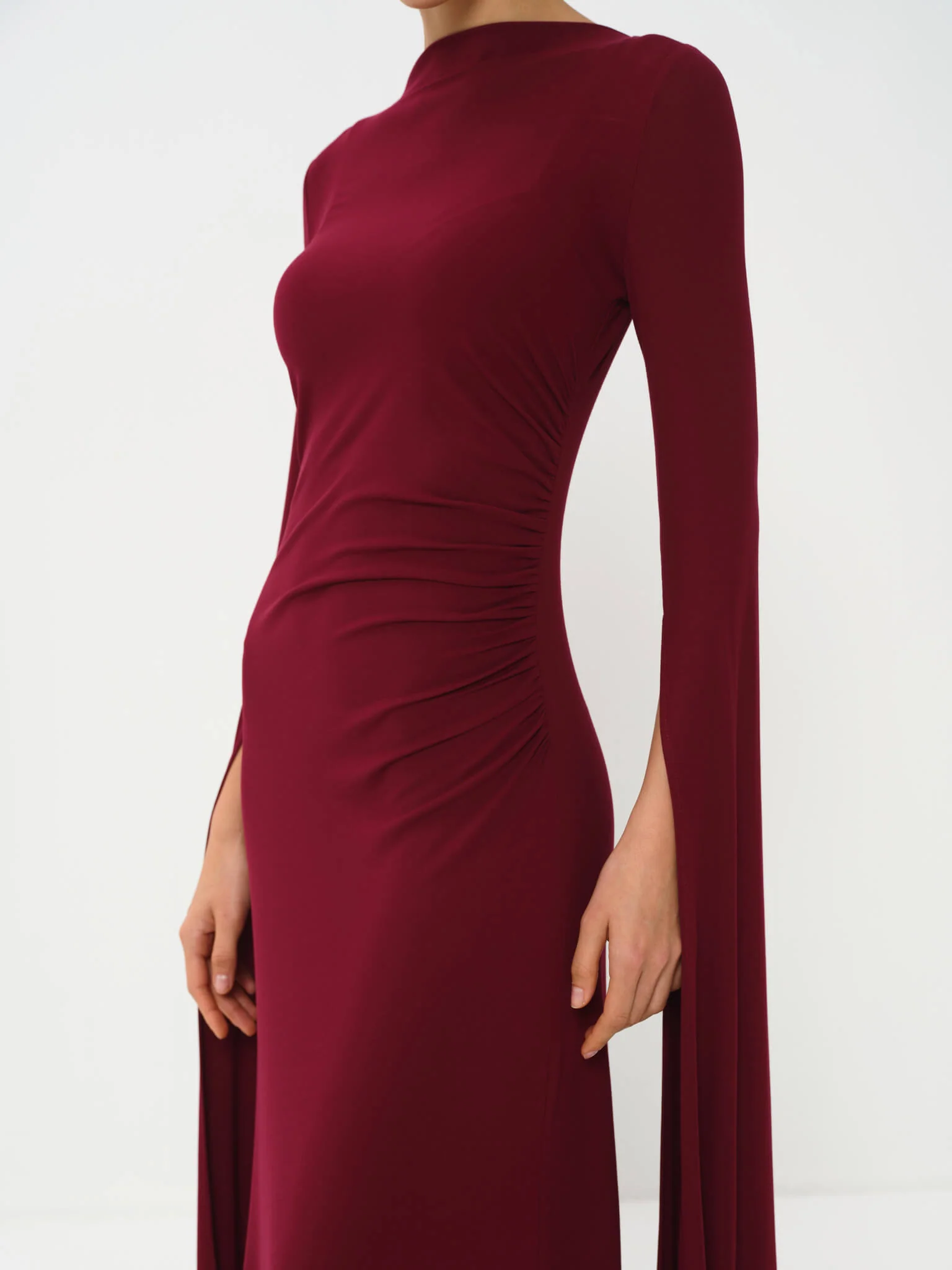 Ayara Long Sleeve Gown in Bamboo Jersey - Image 4