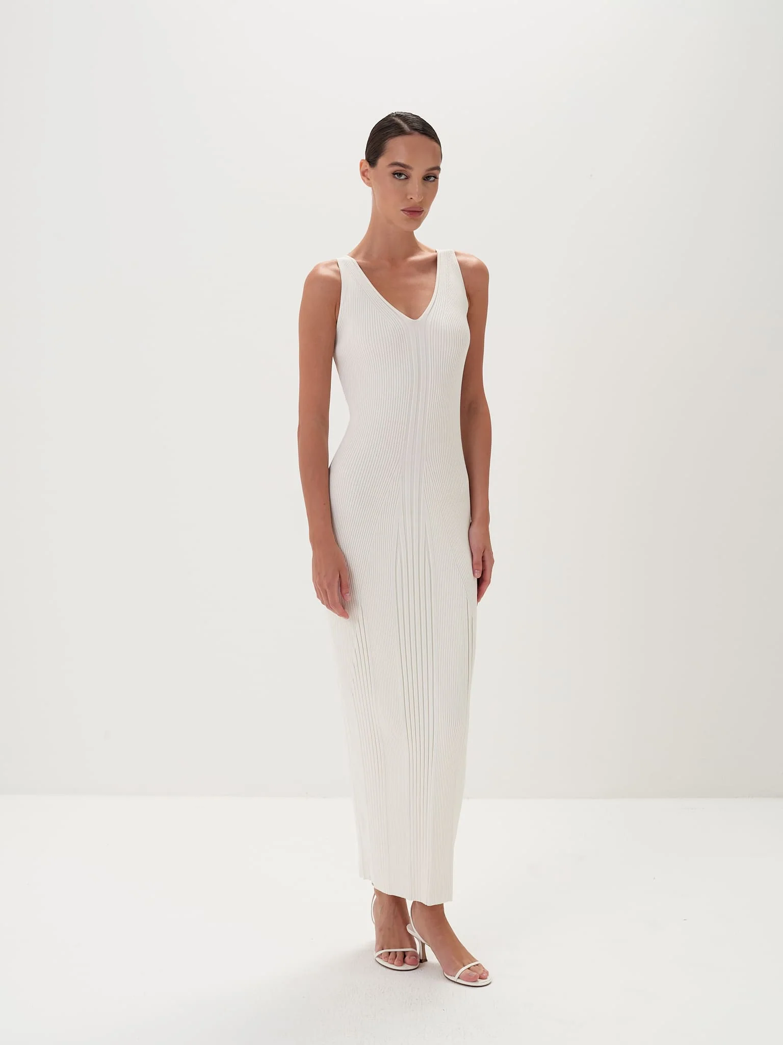 Liana Maxi Dress & Jacket Set in Viscose Knit - Image 5