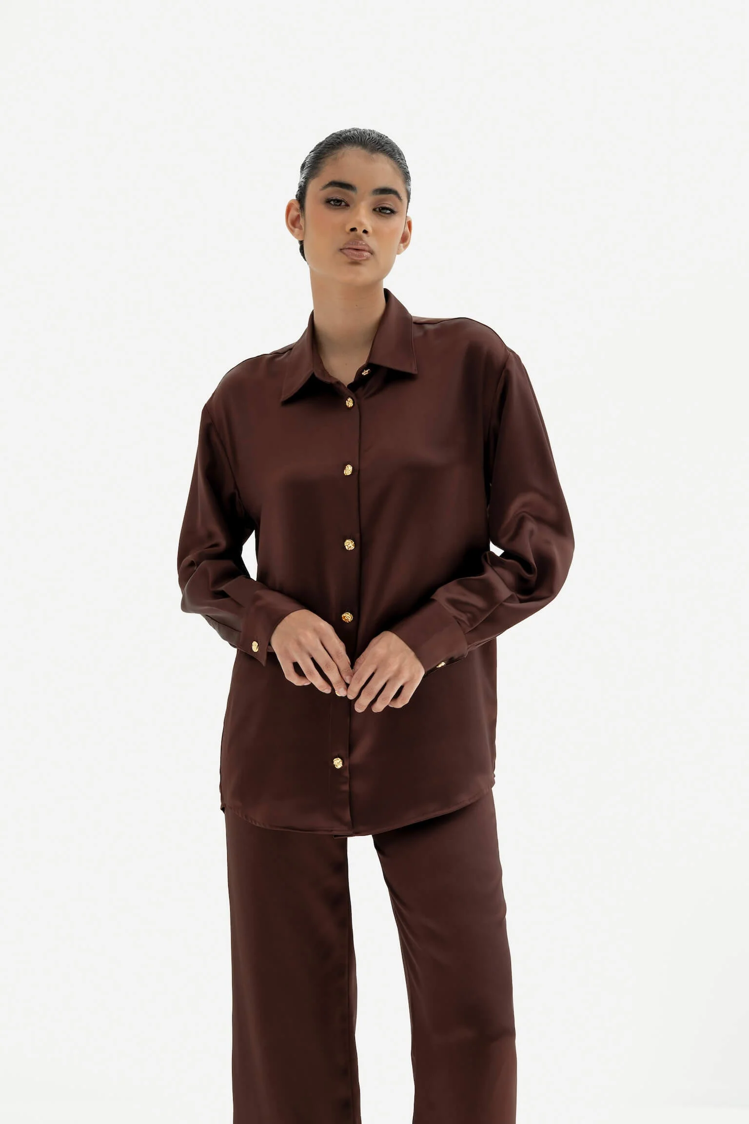 Roisin Shirt & Pants Set in Naia™ Satin - Image 7