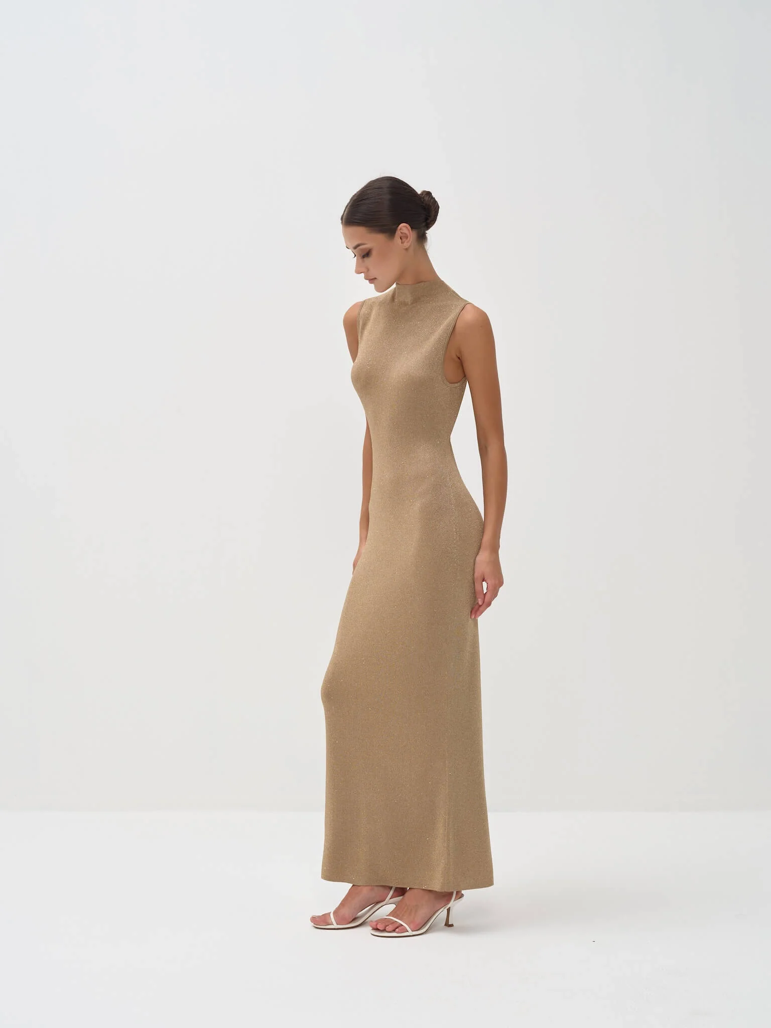 Sevin Dress Set in Viscose Knit with Lurex - Image 7
